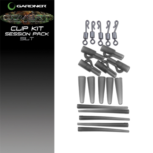2 Farben Gardner Covert Clip Kit Session Pack Komplett-Festblei-Montagen CCKG