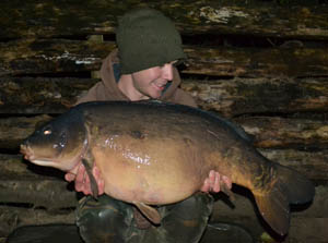 On just my second night I bagged this awesome looking 44lb 8oz mirror