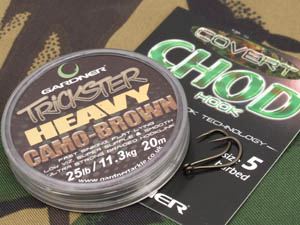 The deadly combination of Covert Chod hooks and Trickster braid
