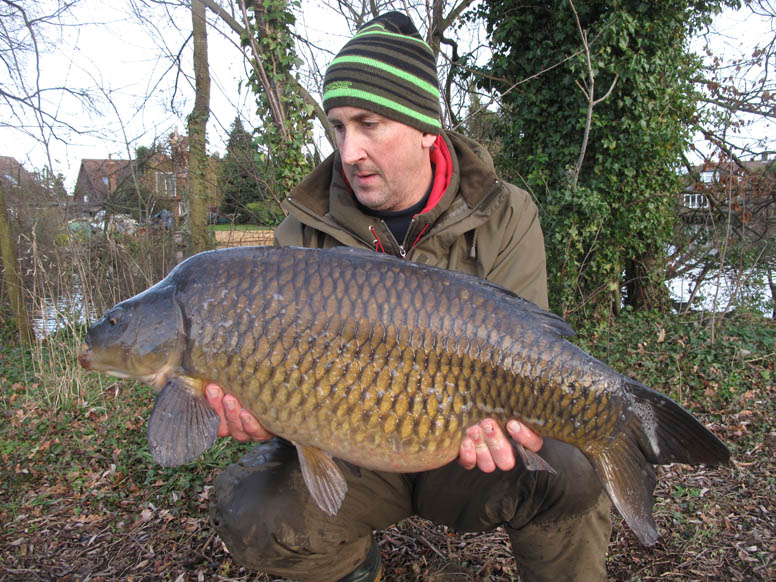 A second 20lb plus common nailed on a size 6 Covert Chod hook