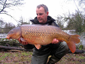 This 27lb+ common was one of ten carp that day!