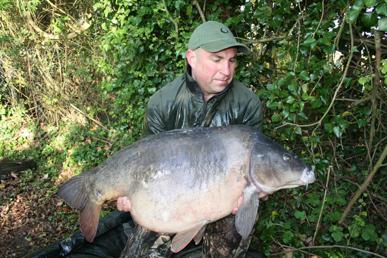 An immense fish that has only seen the bank a few times in recent years, weighing 42lb 8oz.