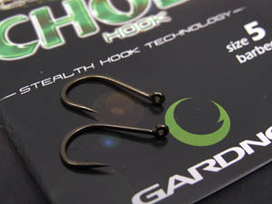Traditional long chod rigs were sent out to the softer areas using the awesome size 5 Covert Chod hooks.