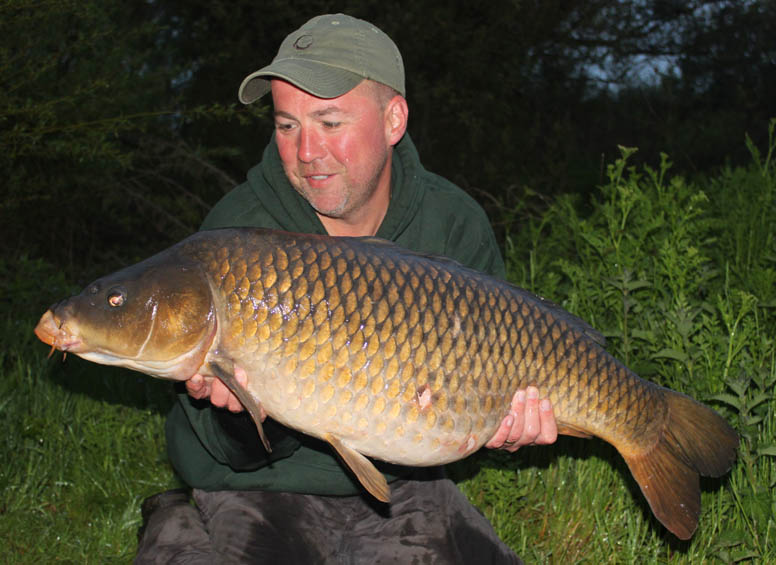 She weighed an impressive 29lb 12oz and we took a couple of pictures and released her back.