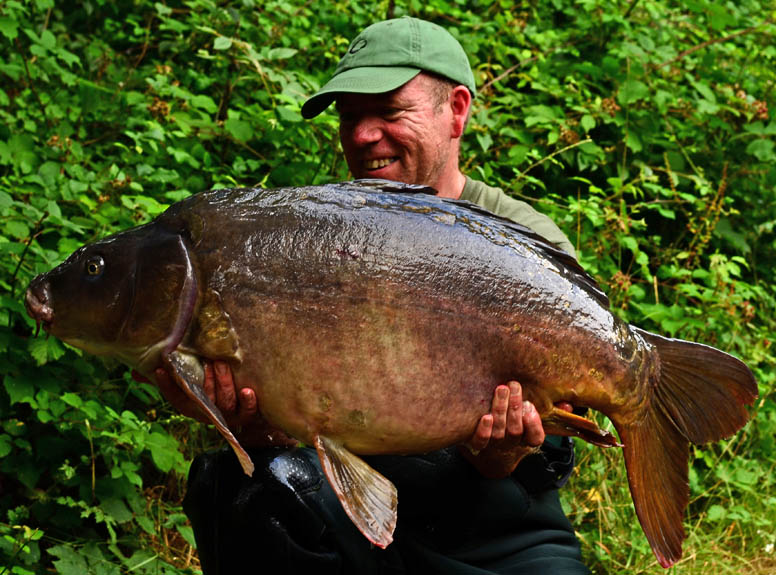 Time for a re-think on the rigs resulted in Big Tail weighing 35lb 8oz