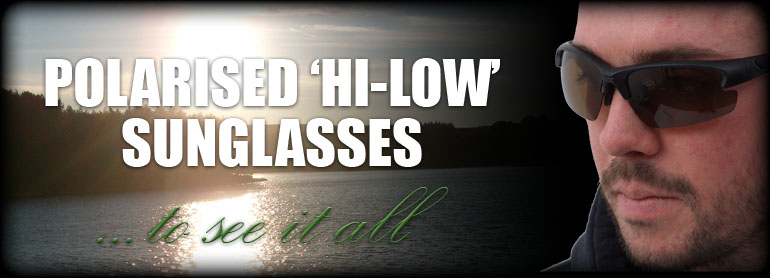 hi-low sunglasses advert pane