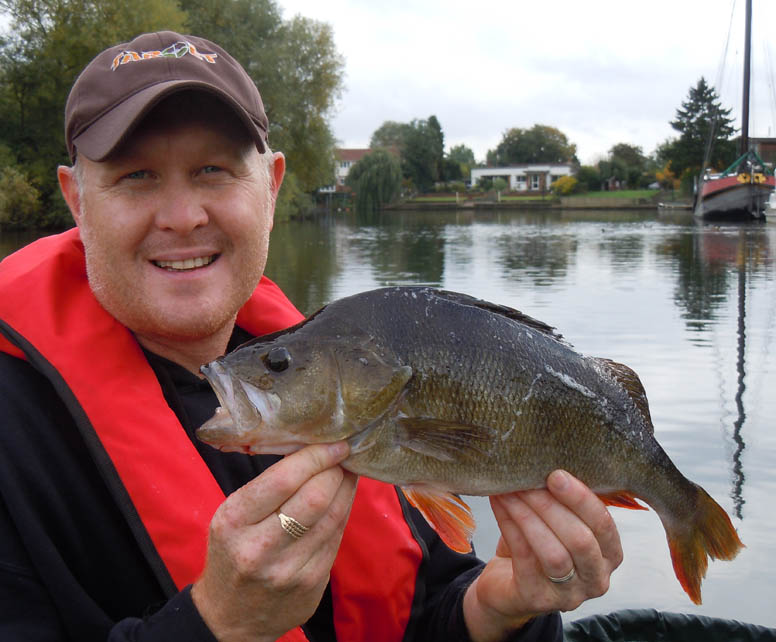 My best perch session recently was a catch of thirteen fish over 2lb 7oz with the best weighing 3lb 1oz!