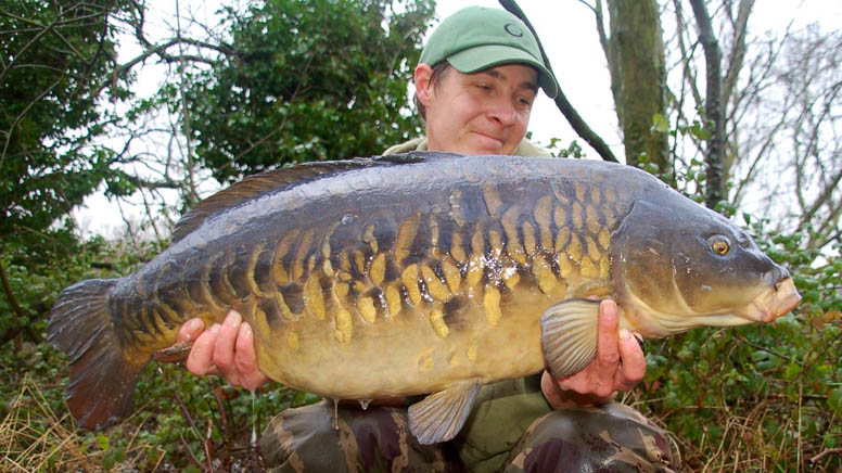 When I looked at her I was speechless. What a fish! At 30lb 8oz - what a way to end a winter session!