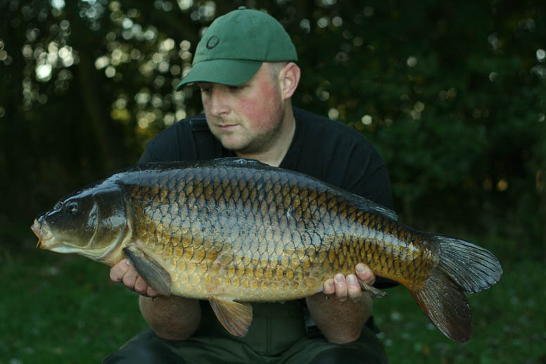 This carp was fooled with the help of a 30lb Mirage fluorocarbon leader.