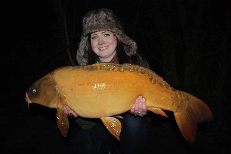 The fish tipped the scales at 21lbs 2oz, beating Sam’s previous PB by over 5lb!