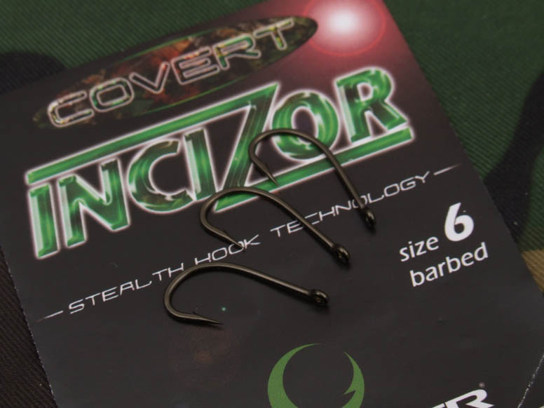 I’m absolutely loving using the Covert Incizors in a size 6 coupled with 20lb Trip Wire on my Chods.