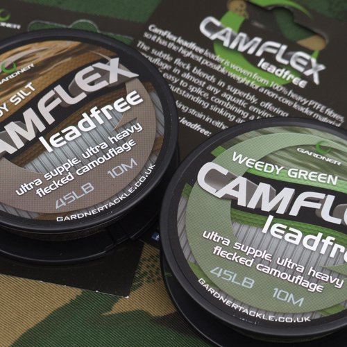 Gardner Camflex Continental Lead Free Leader 45 or 65LB *All Colours*  Fishing 