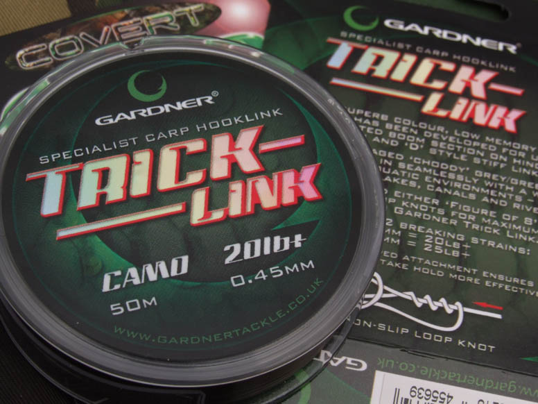 Ricky used combi-rigs tied with 5 inches of 20Ib Trick-Link and an inch of Trickster Heavy braid.