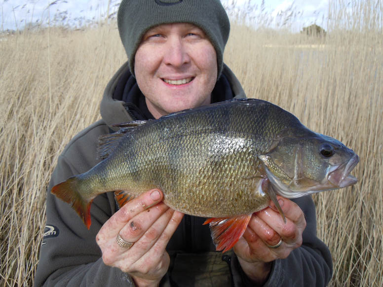 Lee has had a cracking winter targeting big perch.
