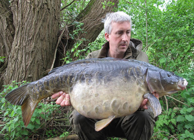 It was a cracking looking grey coloured fish that went 33lb 2oz.