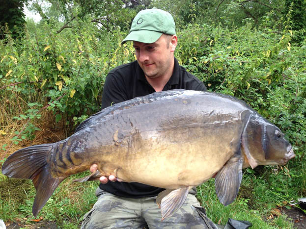 She tipped the scales at 36lb 3oz!