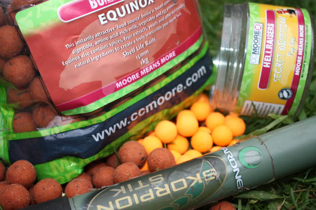 Luke's choice of bait for his session on St Johns.
