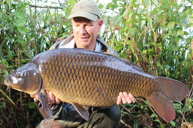 I weighed the fish at 27lb 8oz and got some nice shots before carefully slipping it back.