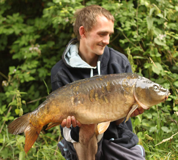 Ben had an instant double take and with a little help managed to land both fish with one being a new 20lb 12oz PB mirror.