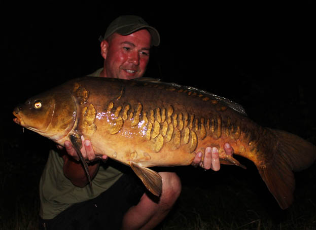 The first fish was the awesome ‘Woodcarving’, which weighed in at 24lb 8oz.