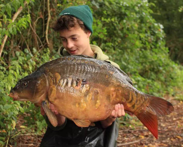 The night was eventful and I landed a lush 24lb 6oz scaley mirror known as the bream...