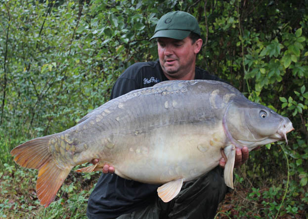 After just fishing 6 days and 3 full nights, I managed 27 carp over the 40lb bracket, the best a brace of 48lb mirror’s.