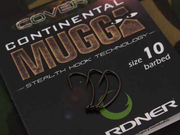 Size 10 Covert Continental Mugga hooks are Luke's favourite hook pattern.