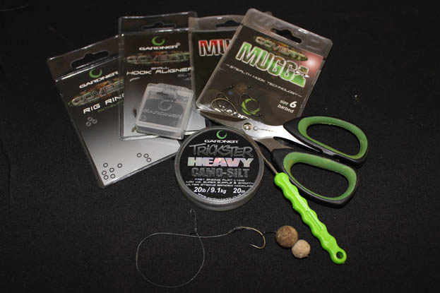 What you need to make Nick Burrage's Blow Back Rig.
