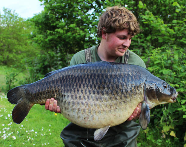 Weighing in at 37lb 14oz it was my biggest ever common and the lake record common at the time.