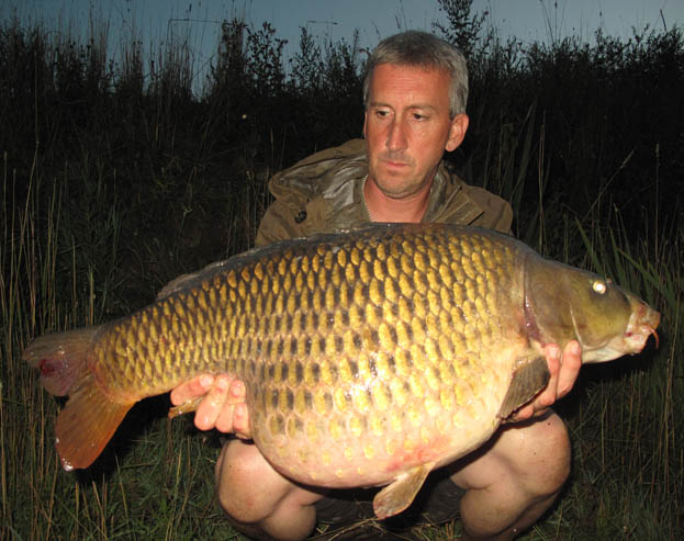 On the third session I had 3 fish, including a cracking 32lb common.