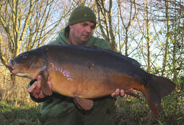 This time a stunning 30lb 2oz mirror was my prize.