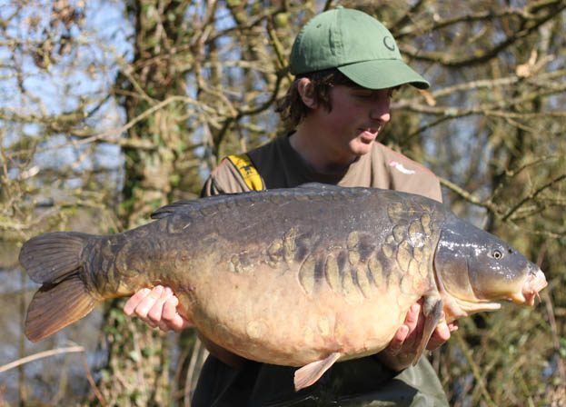One of the lake’s jewels'Fingers' at 35lb 14oz.