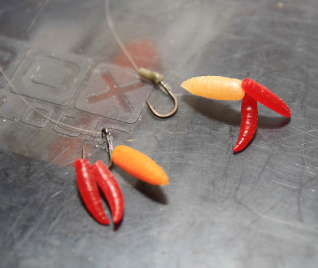 Over the past few years I’ve played around and tweaked my rigs slightly and the hooking potential of my maggot rigs has improved dramatically as has the hook bait presentation itself.