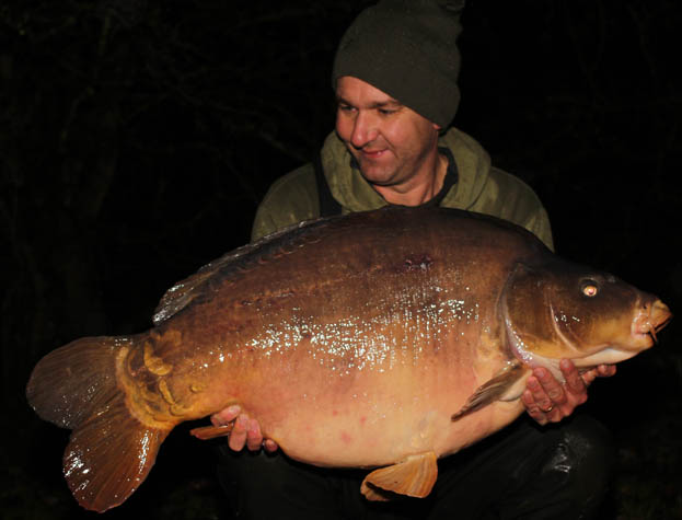 A stunning bruiser of a Mirror called ‘Shoulders’ that scraped over 50lb!