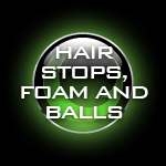 Hair Stops, Foam and Balls