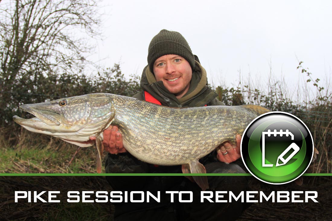 Coarse Fishing - A Winter Pike Session to Remember – By Lewis