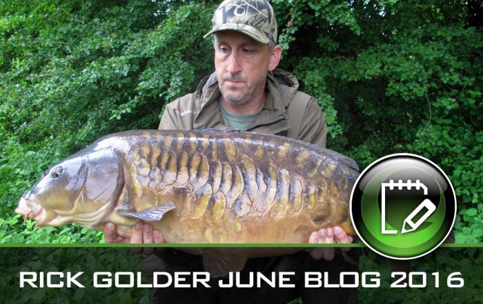 carp fishing rick golder june blog 2016