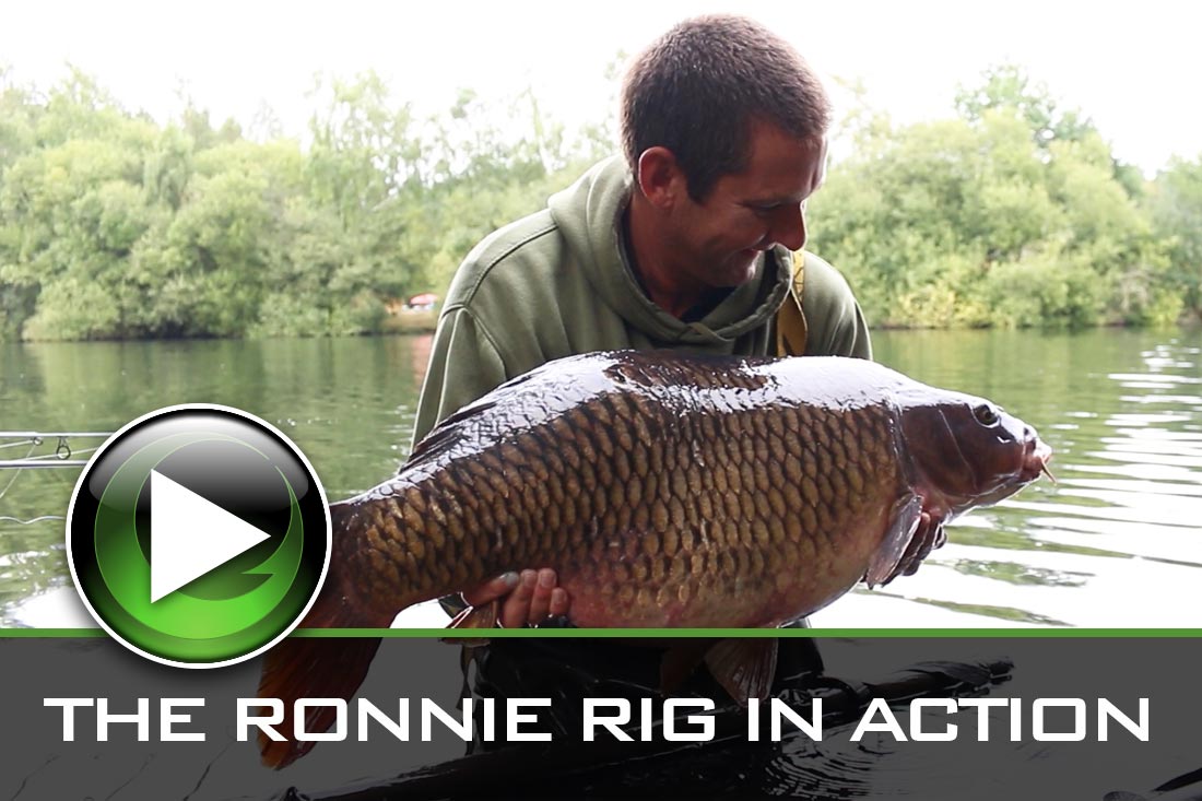 Carp Fishing – The Ronnie Rig In Action – Video