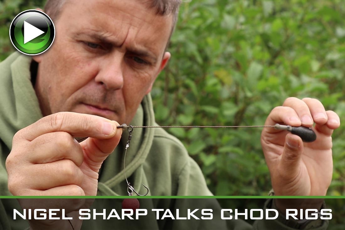 carp fishing sharpie talks chod rigs