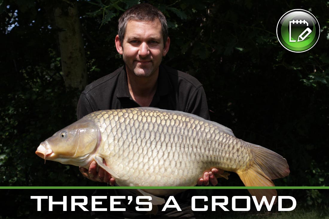 carp fishing threes a crowd featured