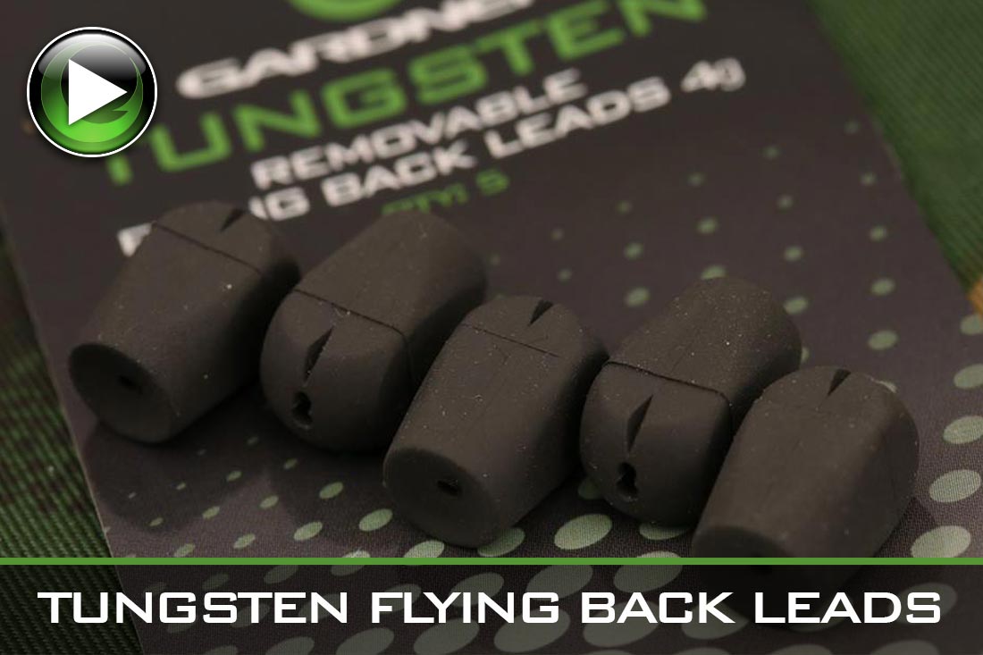 carp fishing tungsten flying backleads video