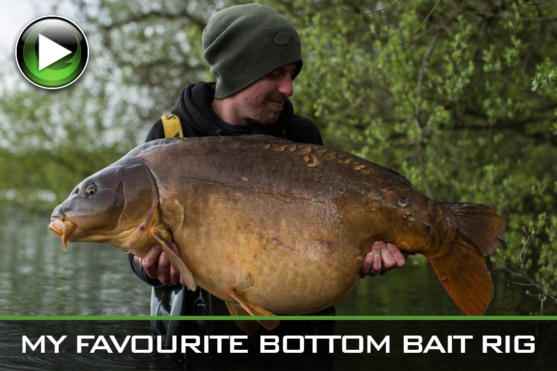 Carp Fishing ~ My Favourite Bottom Bait Rig ~ Video