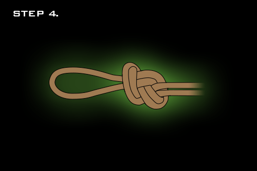 Figure 8 Knot Step 4