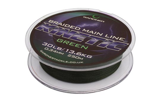 Details about   Gardner Tackle Kinetic Braided Main Line Carp Coarse Fishing 
