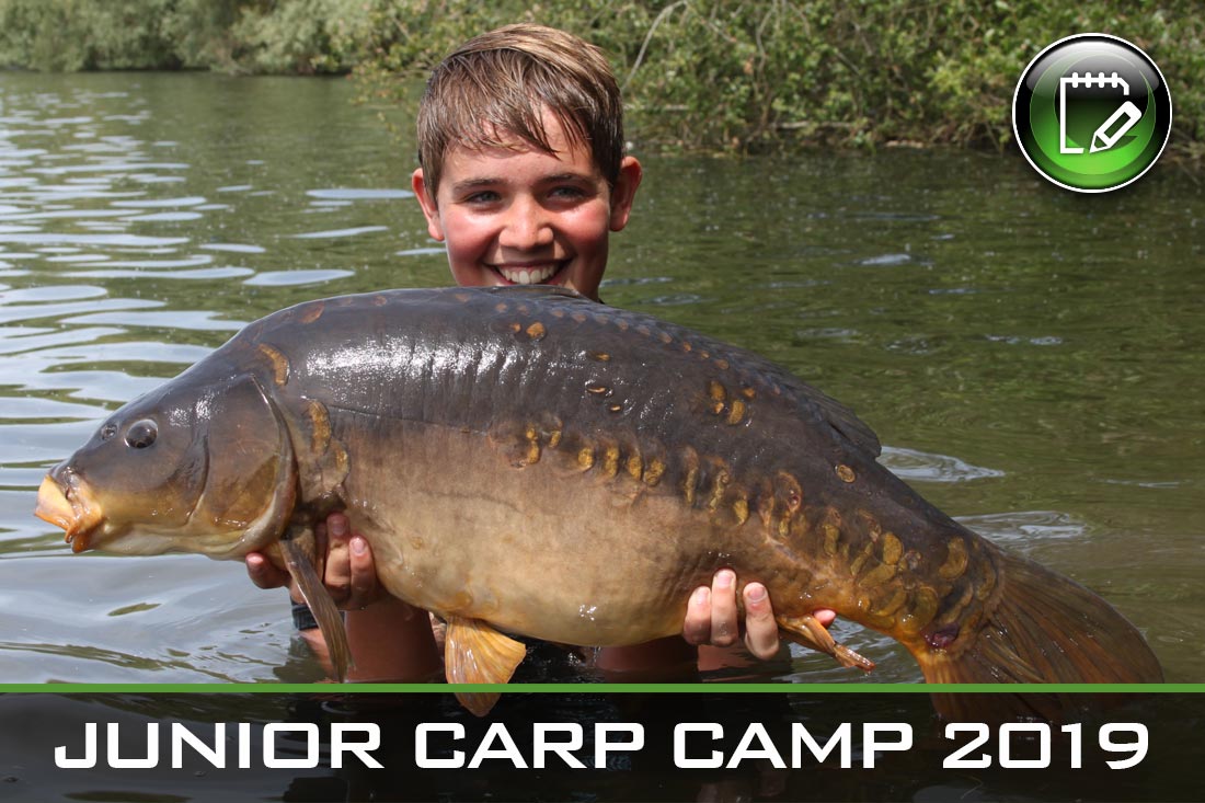 carp fishing junior carp camp 2019