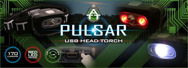 Gardner Pulsar Rechargeable Head Torch
