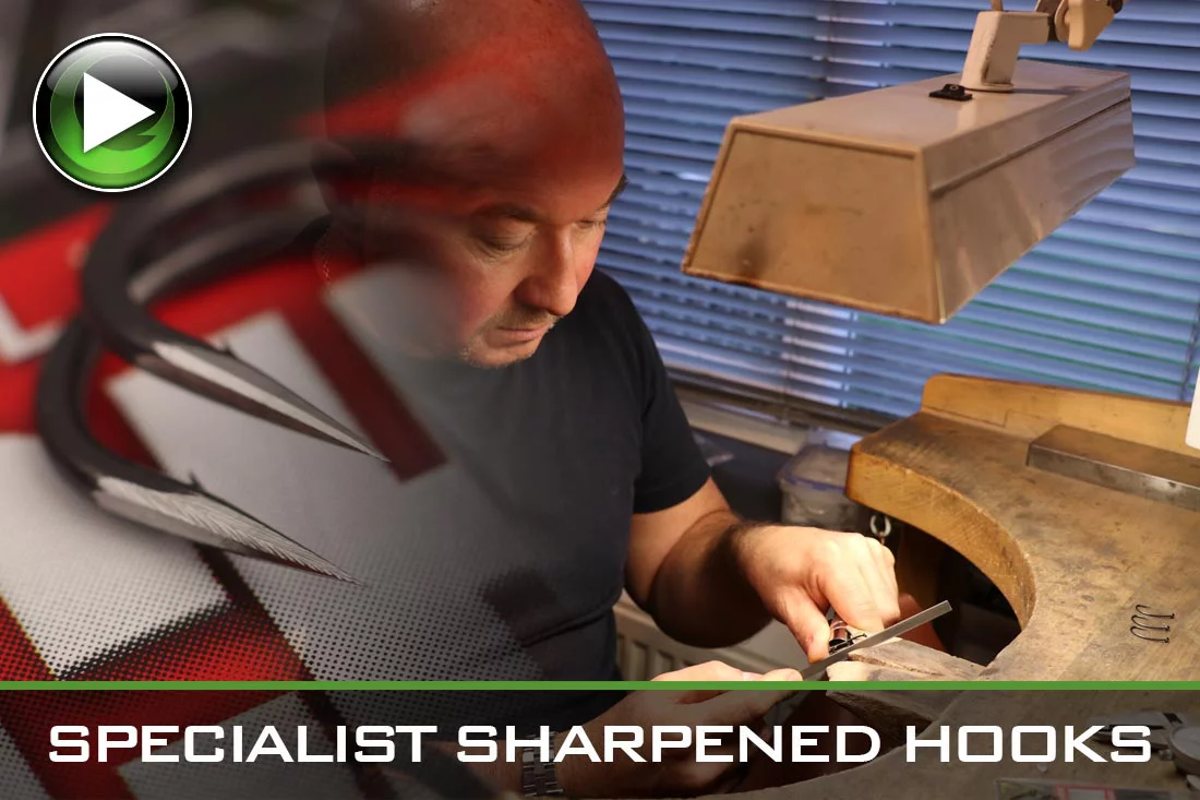 Carp Fishing – Specialist Sharpened Hooks -Video