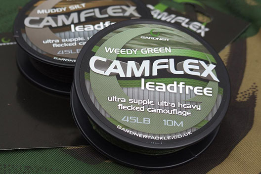 carp fishing pinned down camflex leadfree
