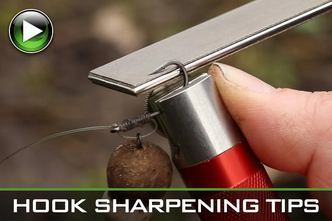 Carp Fishing – Hook Sharpening Tips – Video
