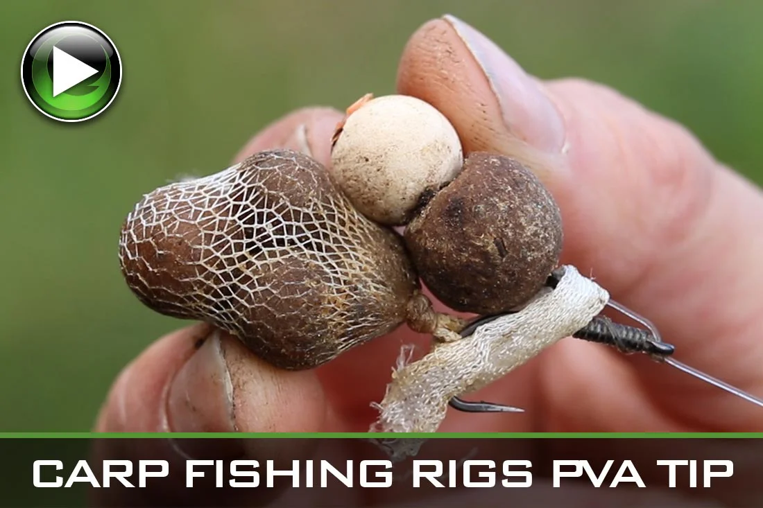 Carp Fishing – Rigs PVA Tip – Video
